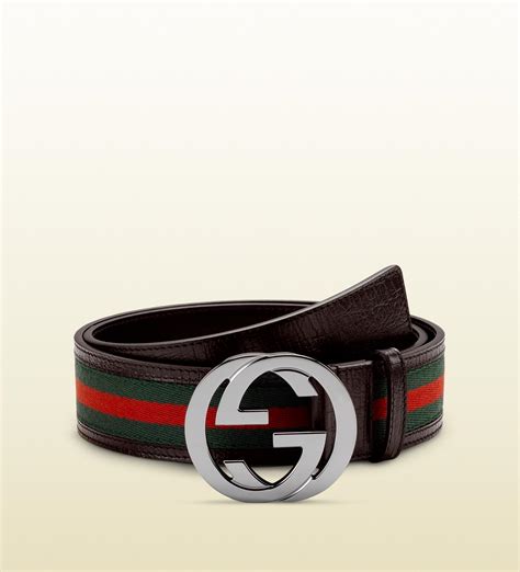 mens gucci belt red and green|gucci belt buckle for men.